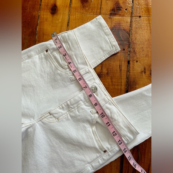 TOPSHOP_ Jaime High Waist Petite White Ankle Skinny Jeans 26 X 28 - Picture 5 of 11